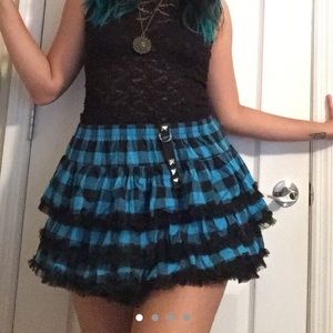 Punk Rock 80’s Fashion Skirt 🎸
